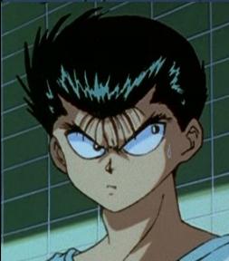 Yu Yu Hakusho - Naštvaný Yusuke